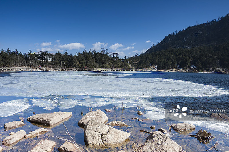 螺髻山风光图片素材