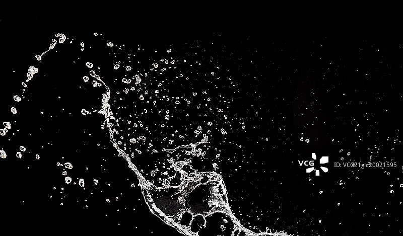 泼洒的水素材图片素材
