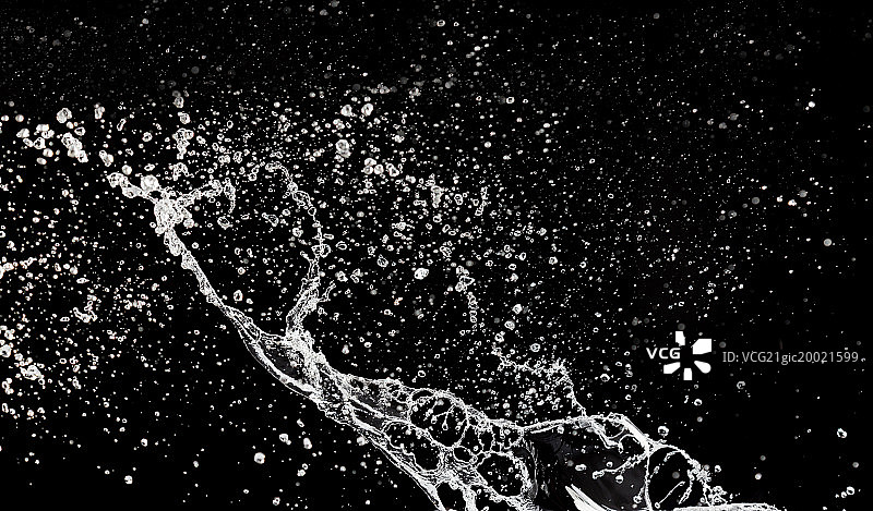 泼洒的水素材图片素材