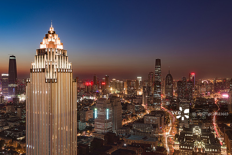 天津城市风光图片素材