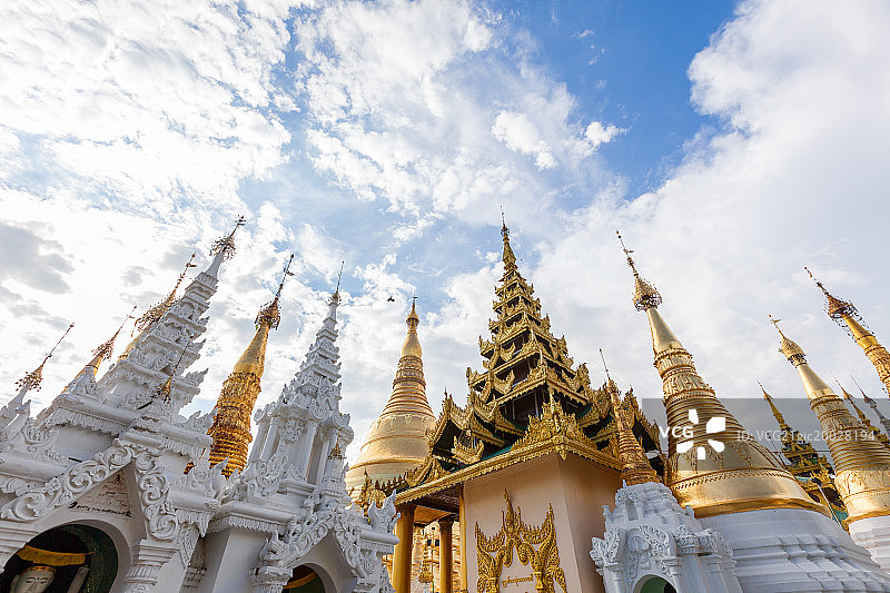 仰光大金塔图片素材