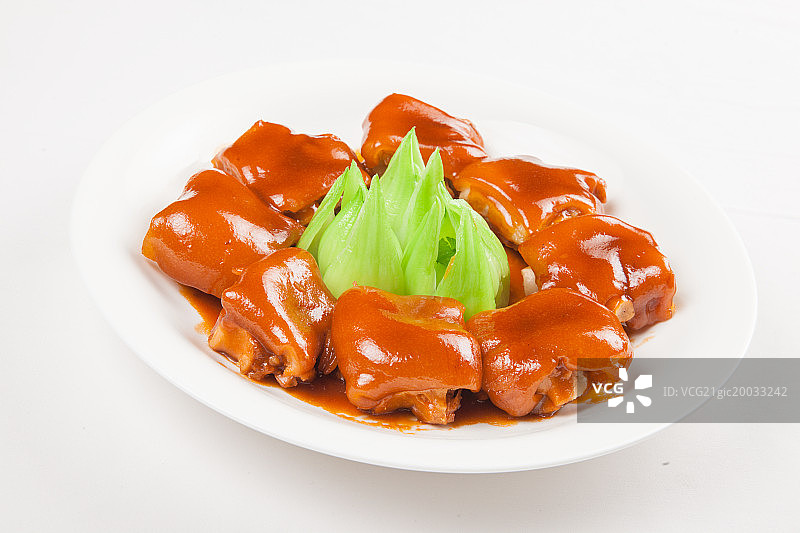 红烧猪蹄图片素材