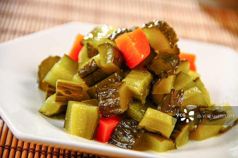 酸黄瓜泡菜图片素材