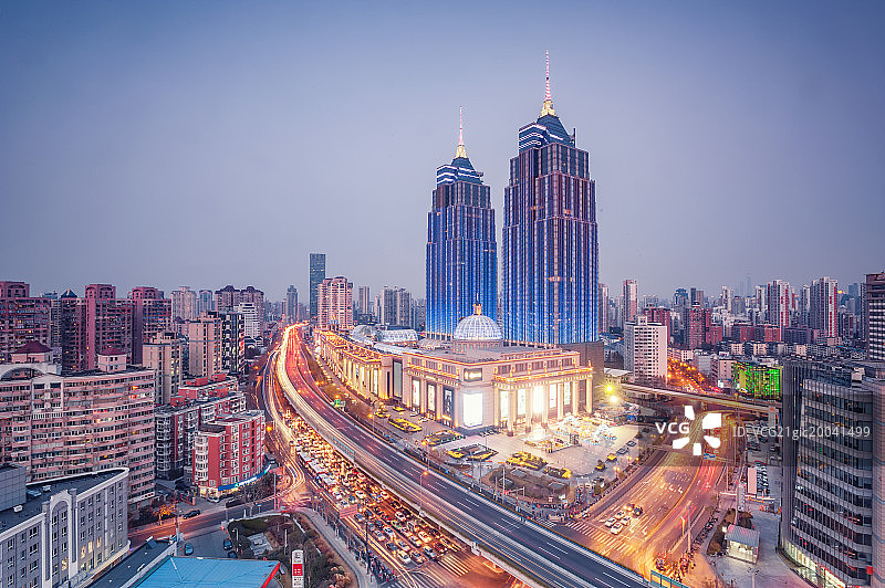 上海浦西环球港图片素材