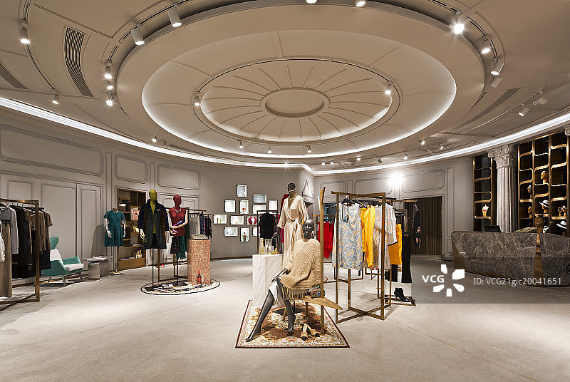 服装卖场图片素材