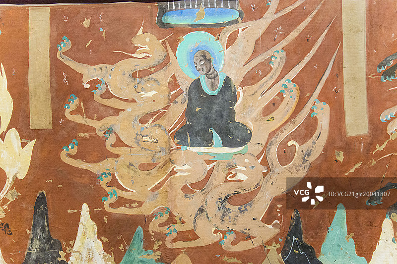 敦煌壁画图片素材