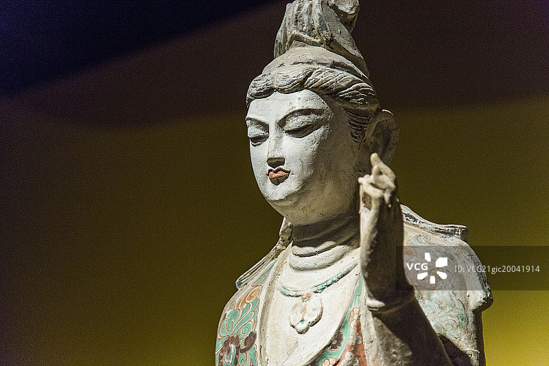 敦煌石窟佛像艺术图片素材