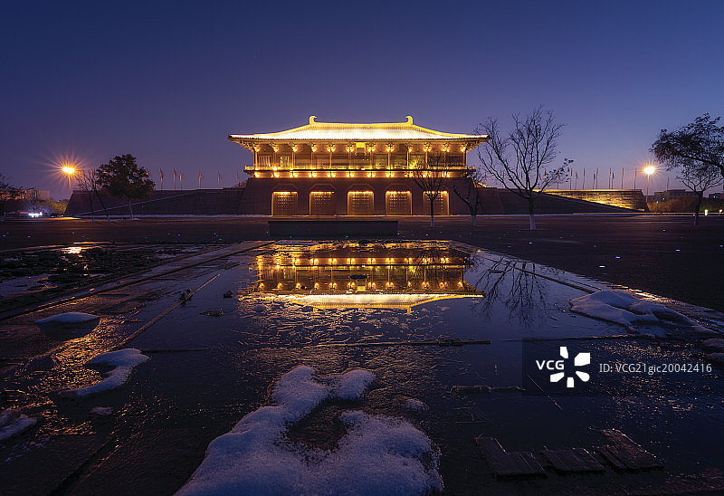 大明宫丹凤门图片素材