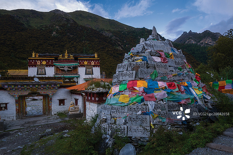 冲古寺图片素材