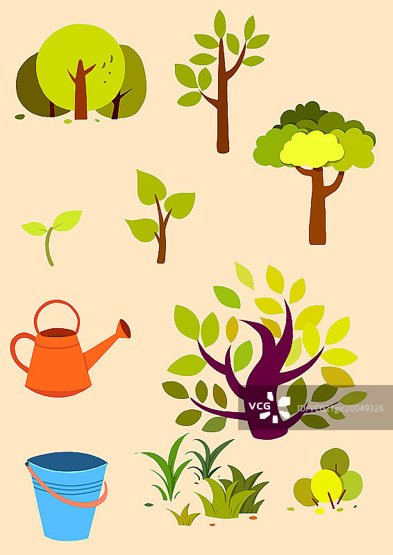 植树节图片素材