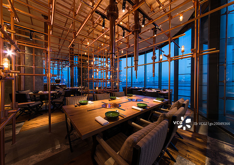 浪漫个性高端餐厅图片素材