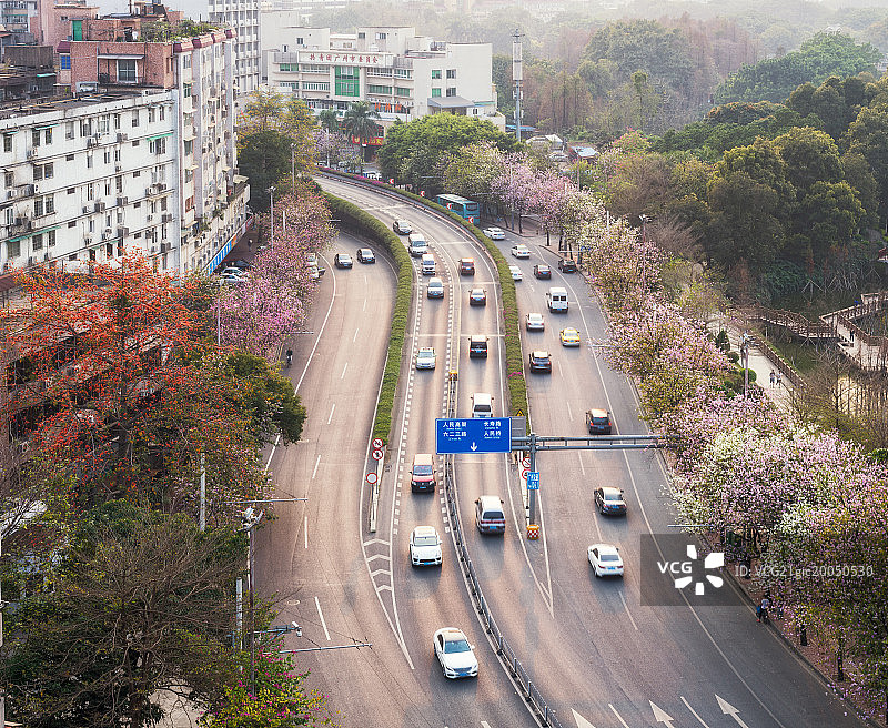广州城市风光,内环路图片素材