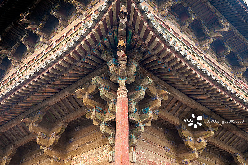 古建筑屋檐图片素材