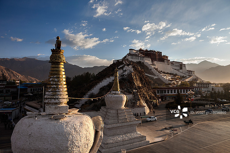 西藏布达拉宫图片素材