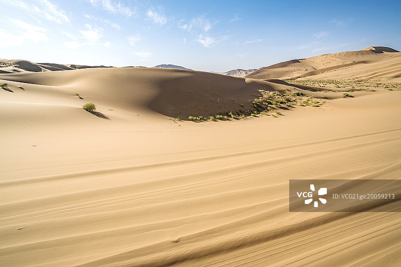 内蒙古阿拉善盟丹巴吉林沙漠图片素材