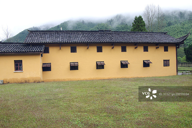 江西省井冈山大井毛主席旧居图片素材