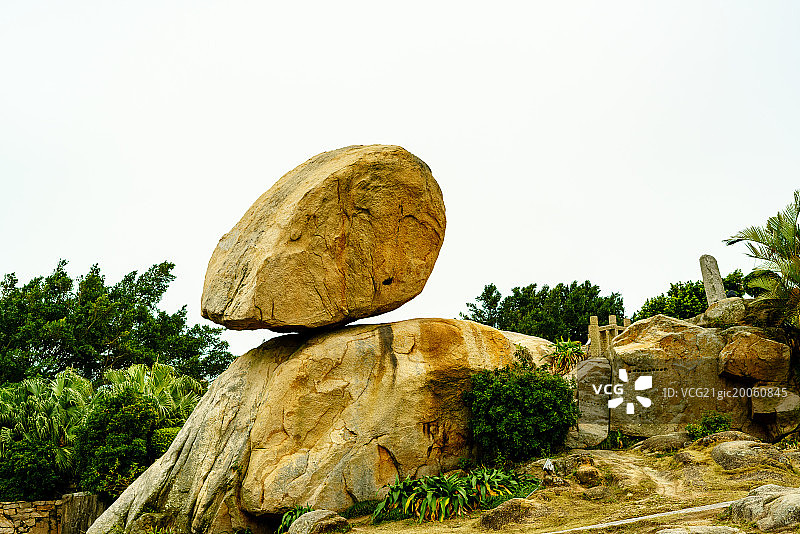 东山风动石图片素材