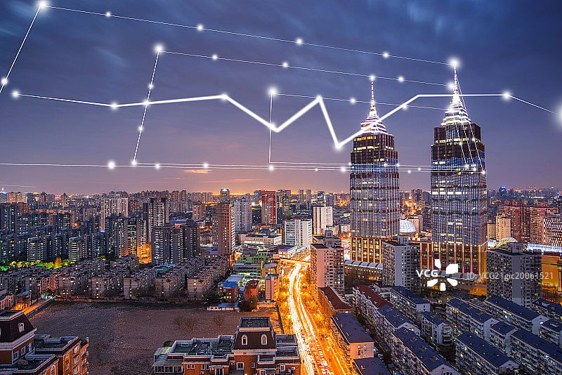 信息化城市概念图片素材