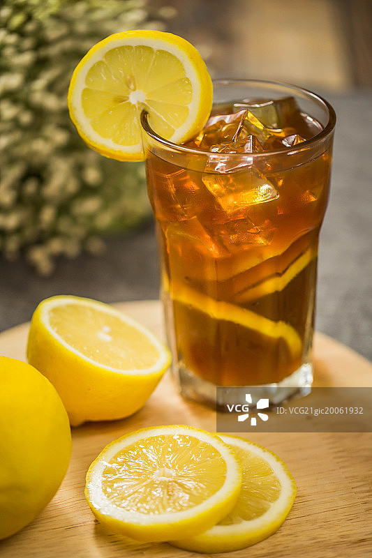 柠檬茶图片素材