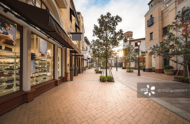 苏州奕欧来欧士小镇风景图片素材
