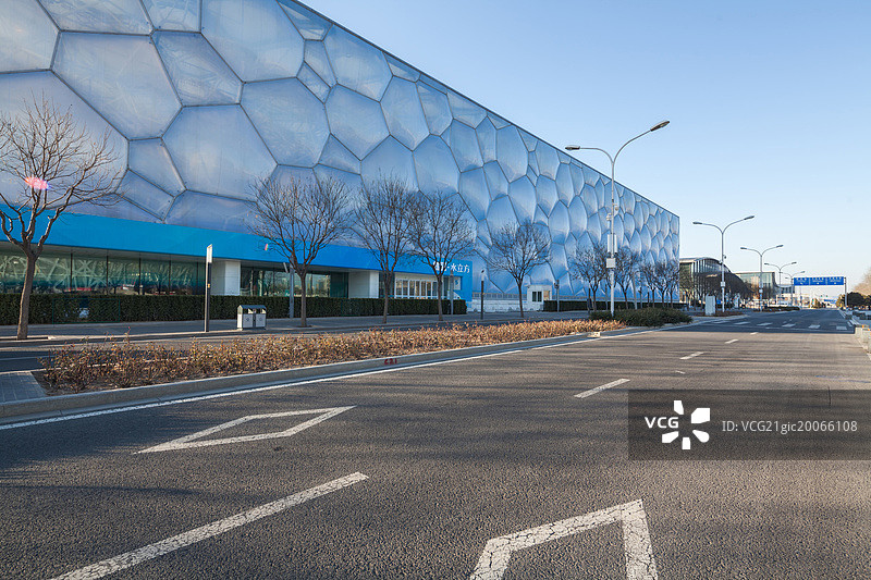 北京水立方图片素材