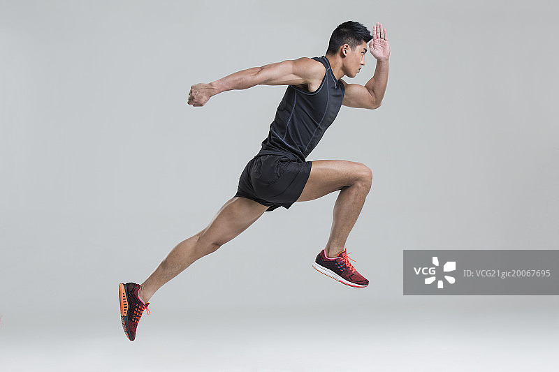 运动员赛跑图片素材