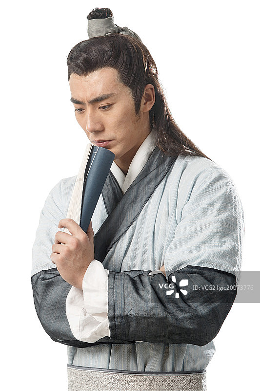 一个书生图片素材