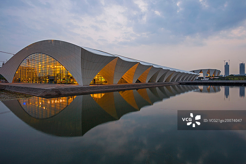 上海东方体育中心图片素材