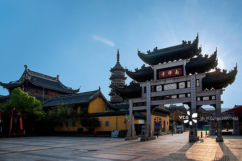 江苏省无锡南禅寺图片素材