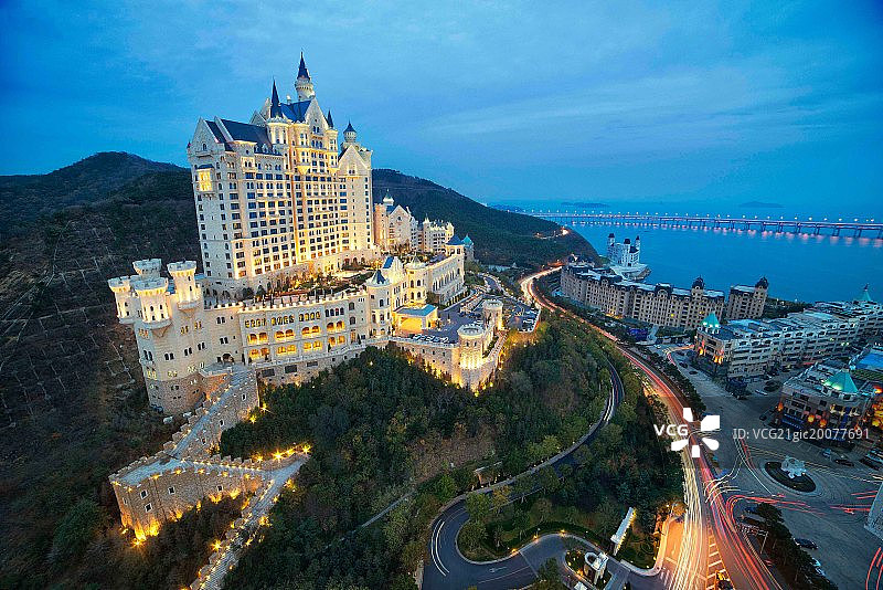 大连城堡酒店图片素材