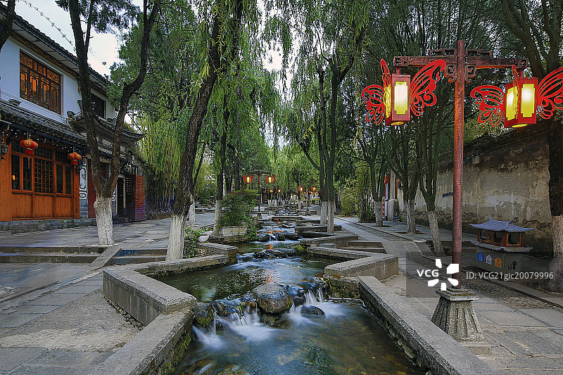 大理古城图片素材