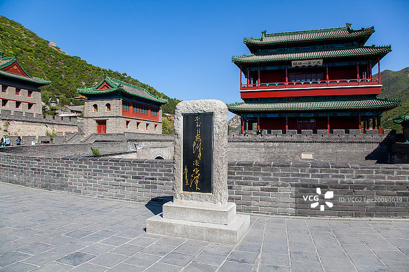 居庸关城楼图片素材