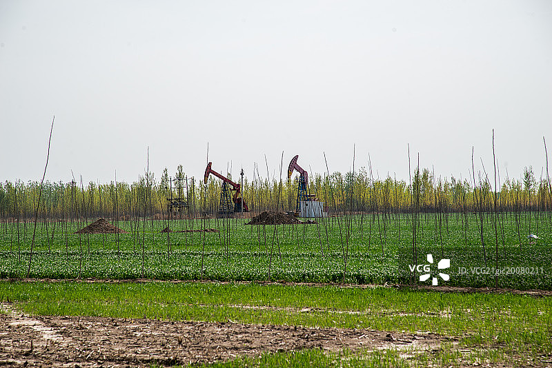 河北省任丘油田图片素材