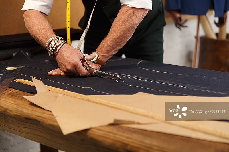 权威的服装设计师图片素材