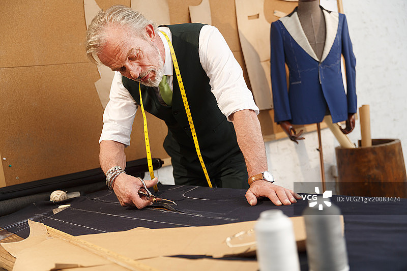 权威的服装设计师图片素材