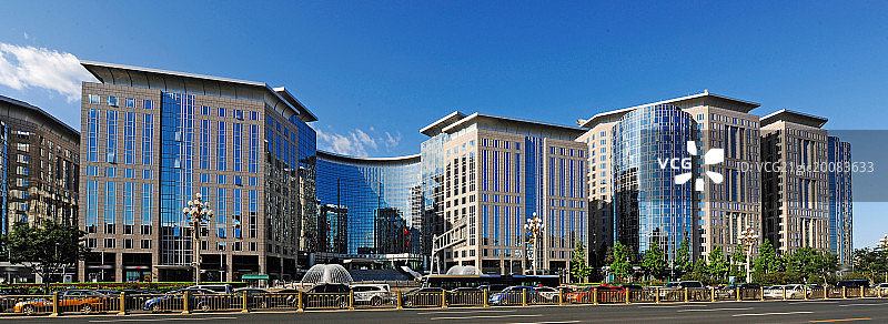 北京东方广场建筑风光图片素材
