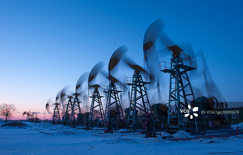 黑龙江省大庆油田图片素材