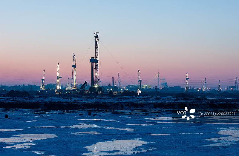 黑龙江省大庆油田图片素材