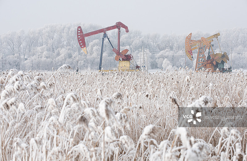 黑龙江省大庆油田图片素材