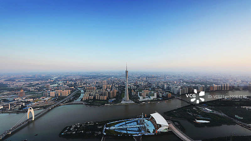 广东省广州城市建筑风光图片素材