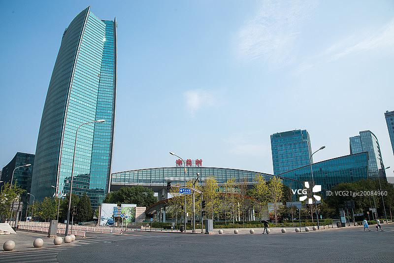 北京中关村广场图片素材