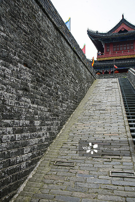 荆州古城图片素材