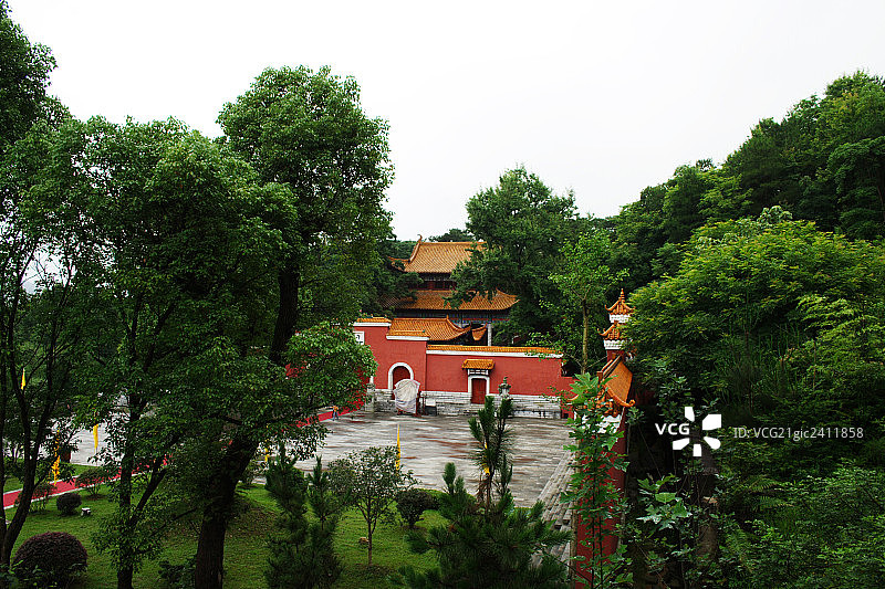 湖南炎陵县炎帝陵图片素材