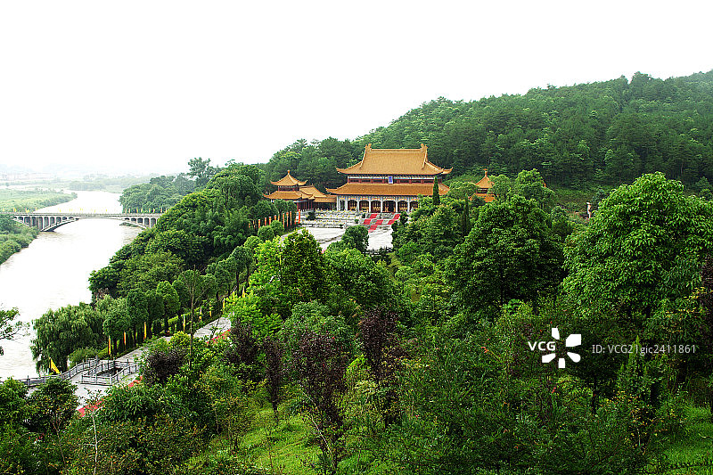 湖南炎陵县炎帝陵图片素材