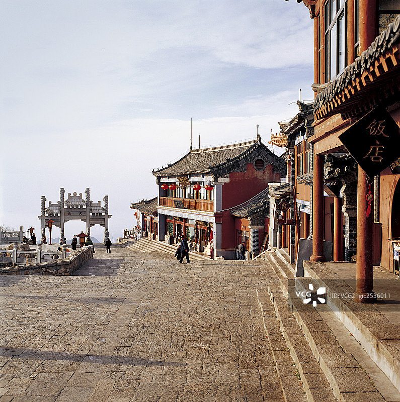 山东泰山天街图片素材