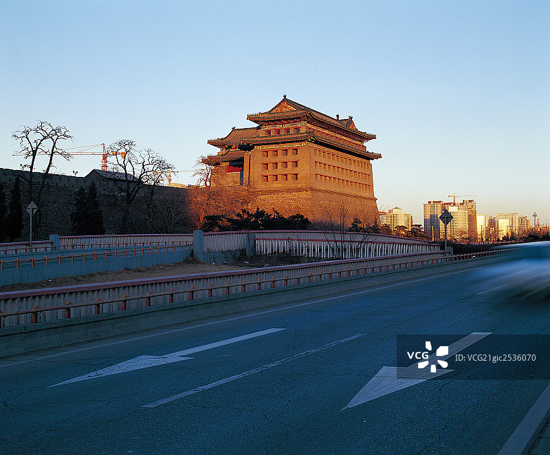 东便门，北京图片素材