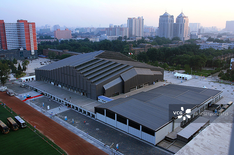 中国农业大学体育馆图片素材