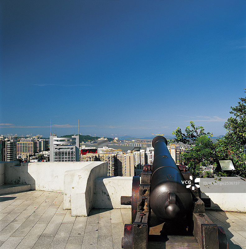 澳门 东望洋炮台图片素材