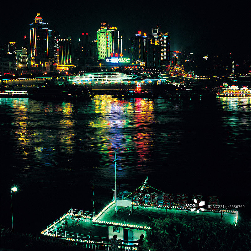 重庆夜景图片素材