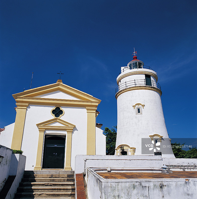 澳门 圣母雪地殿教堂图片素材